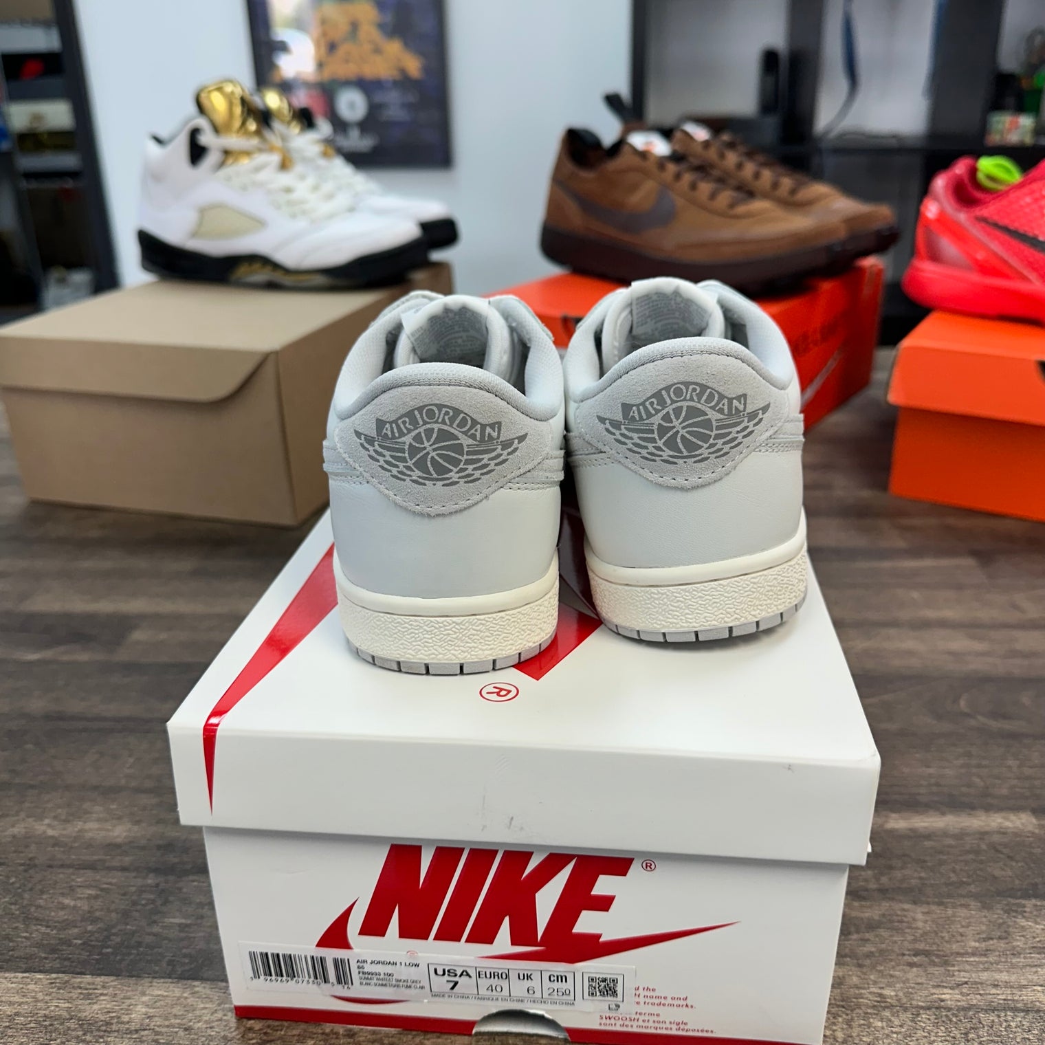 Neutral Grey Jordan 1 Low OG '85 (USED)