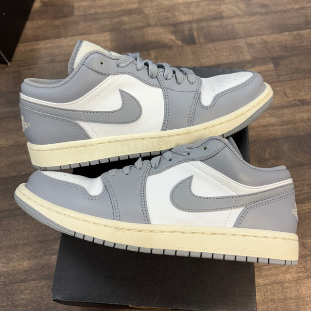 Vintage Stealth Grey Jordan 1 Low (USED)
