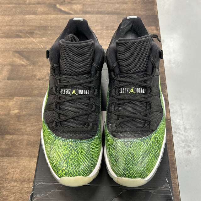 Air Jordan 11 Retro Low Green Snakeskin (Used)