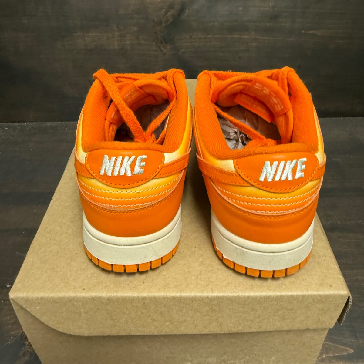 Nike Dunk Low Magma Orange (Women's) Size 7.5W (Pre-Owned) - Image 5