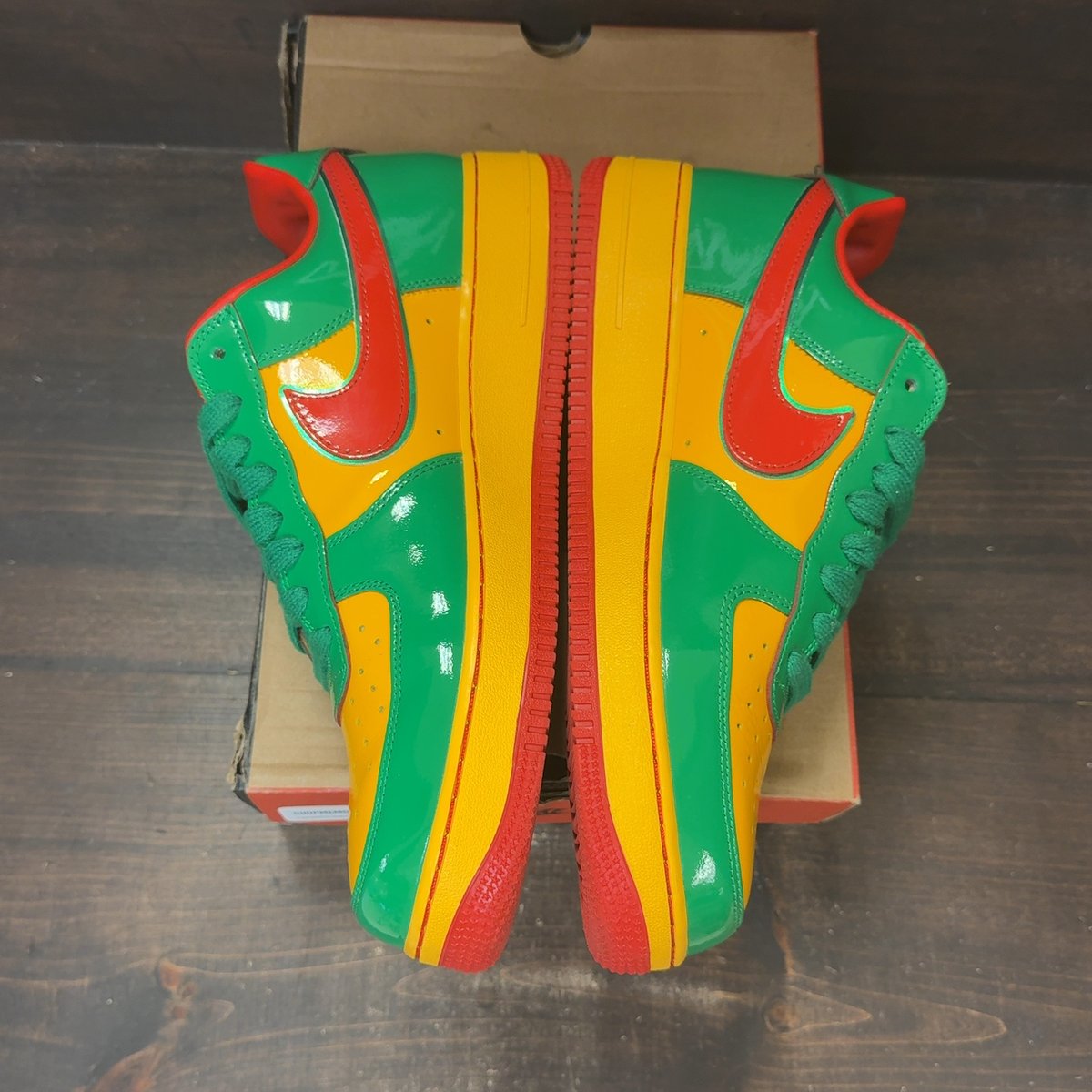 Nike Air Force 1 Low Lil Yachty Concrete Boys Lucky Green Size 11 (Pre-Owned) - aux