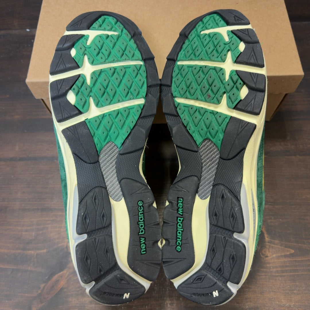 New Balance 990v3 MiUSA Varsity Green Gold Size 12 (Pre-Owned) - Image 7
