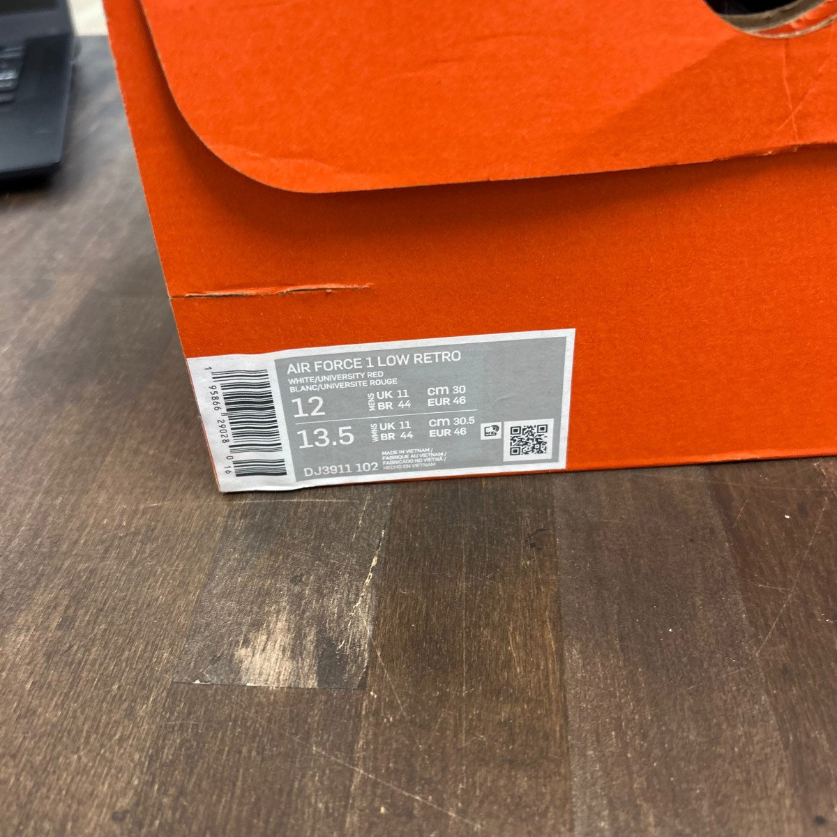 Nike Air Force 1 '07 Low Color of the Month University Red Gum - Image 6