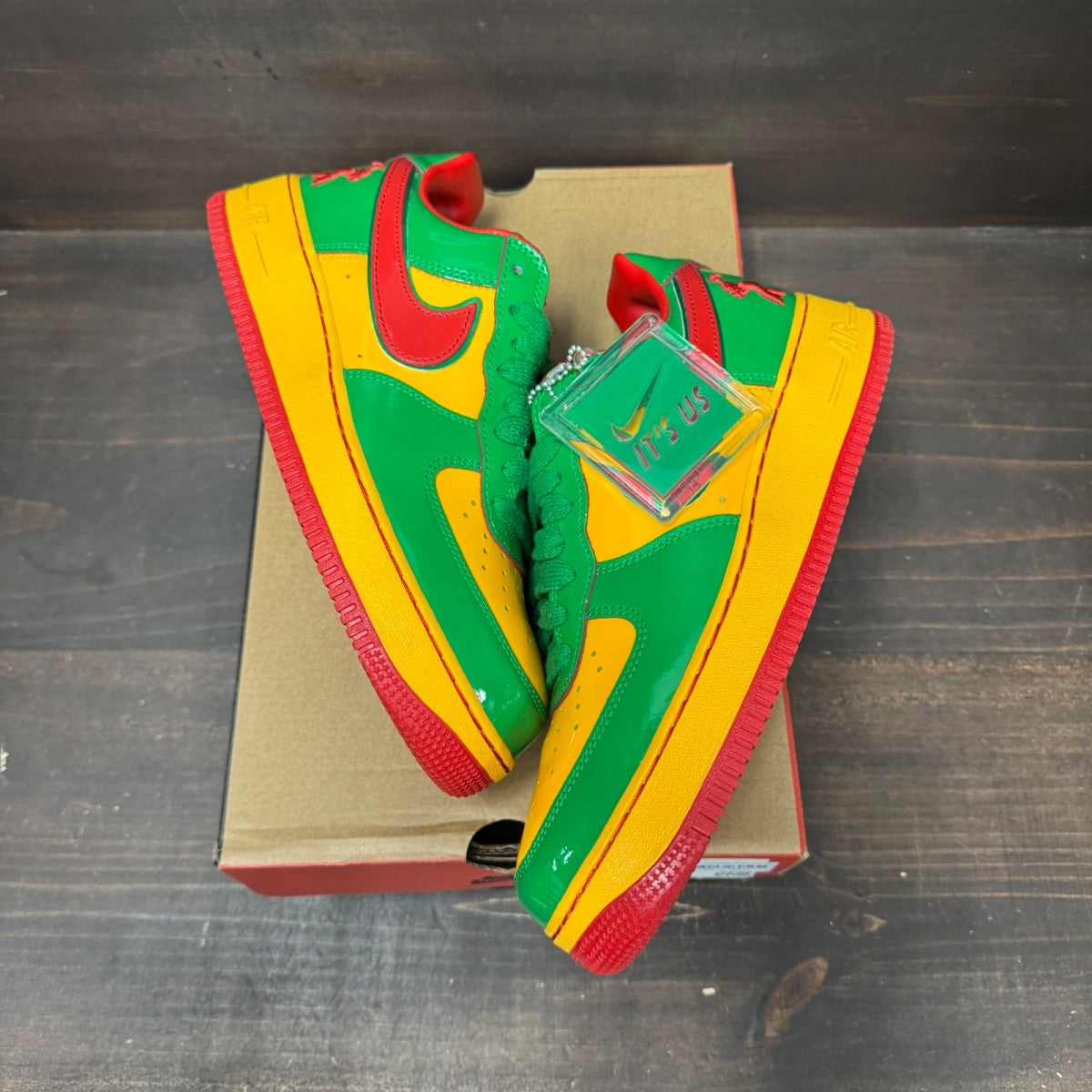 Nike Air Force 1 Low Lil Yachty Concrete Boys Lucky Green - Image 2