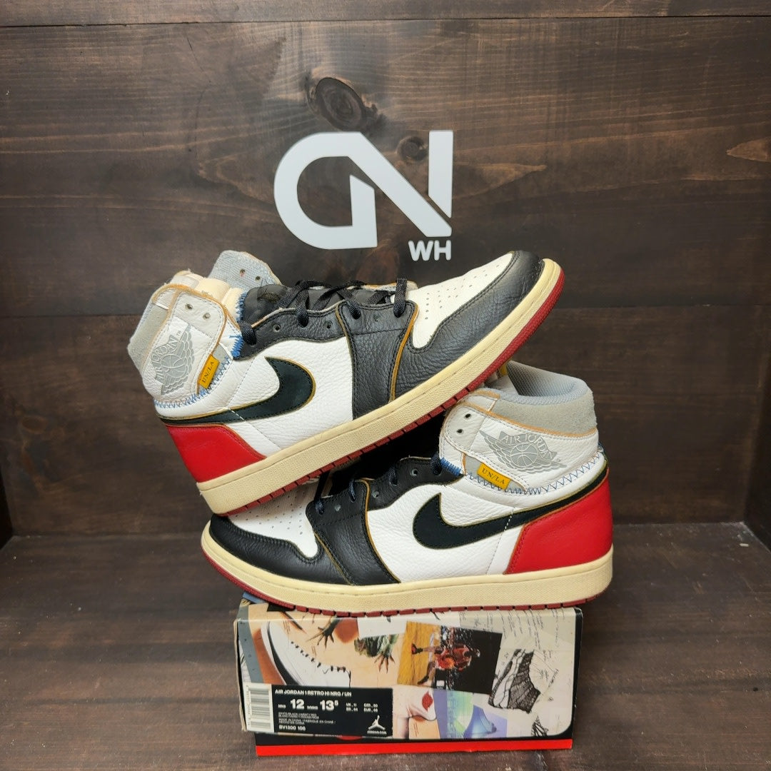 Jordan 1 Retro High Union Los Angeles Black Toe Size 12 (Pre-Owned) - Image 1