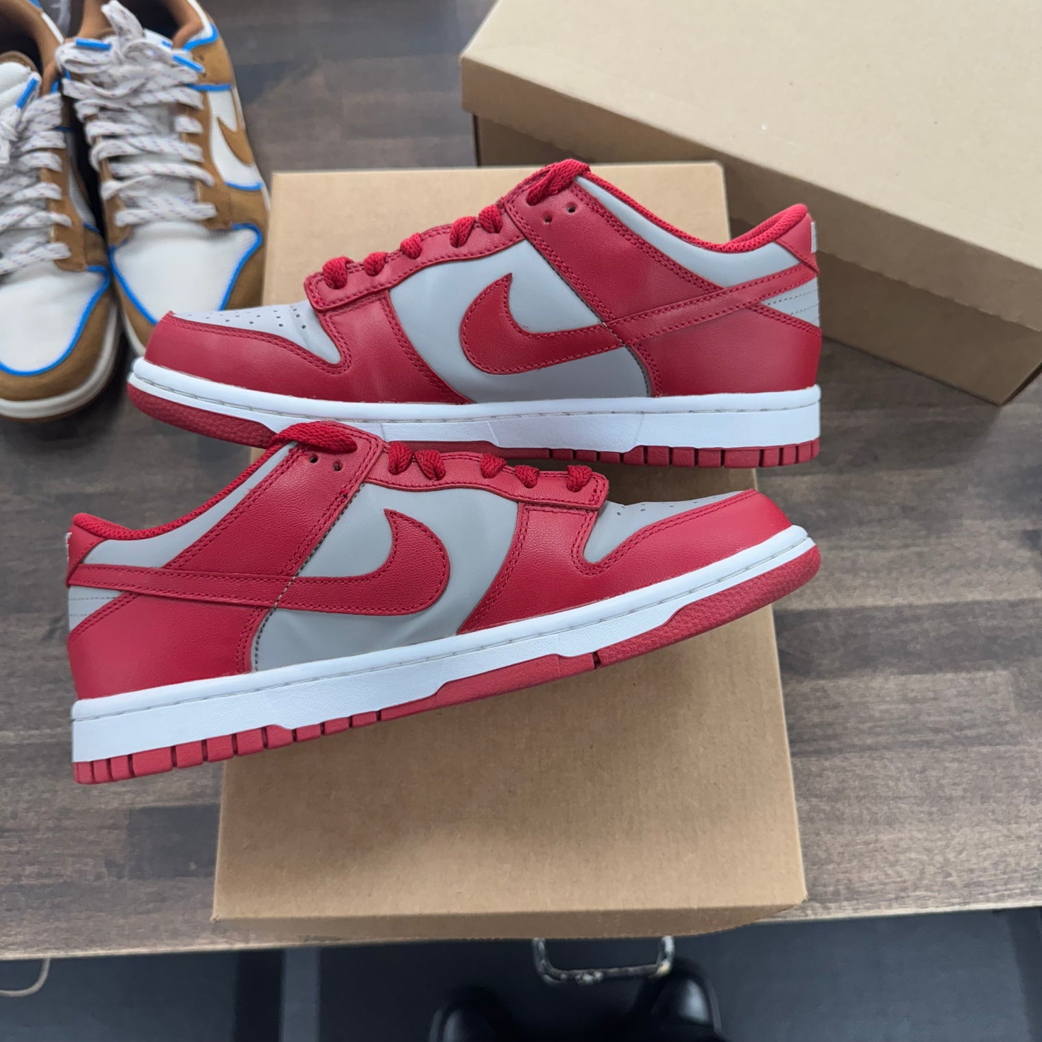 (GS) UNLV Dunk Low (USED, No Box)