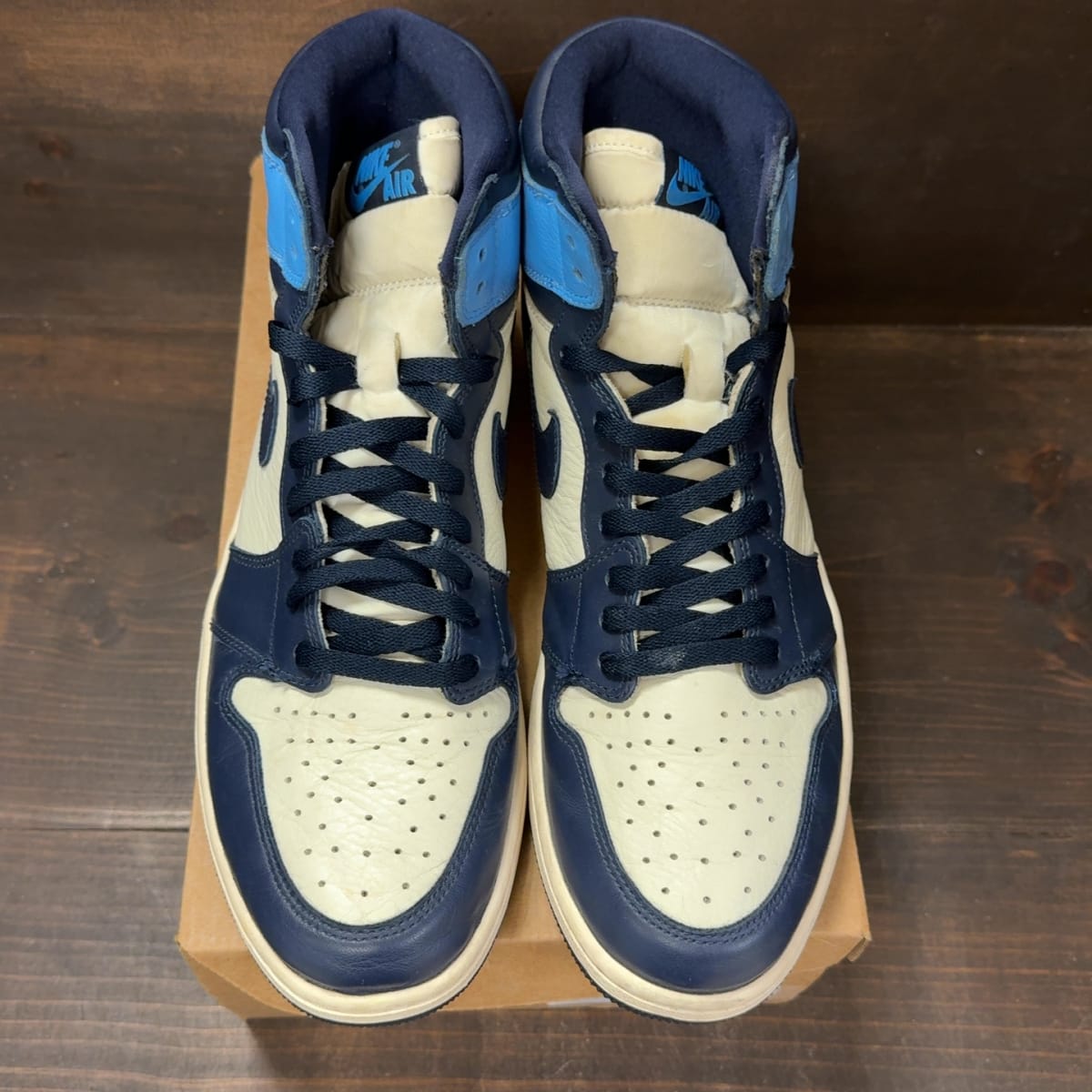 Jordan 1 Retro High Obsidian Size 13 (Pre-Owned) - tag