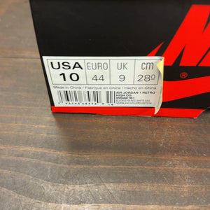 Jordan 1 Retro High Black Gym Red - Image 9