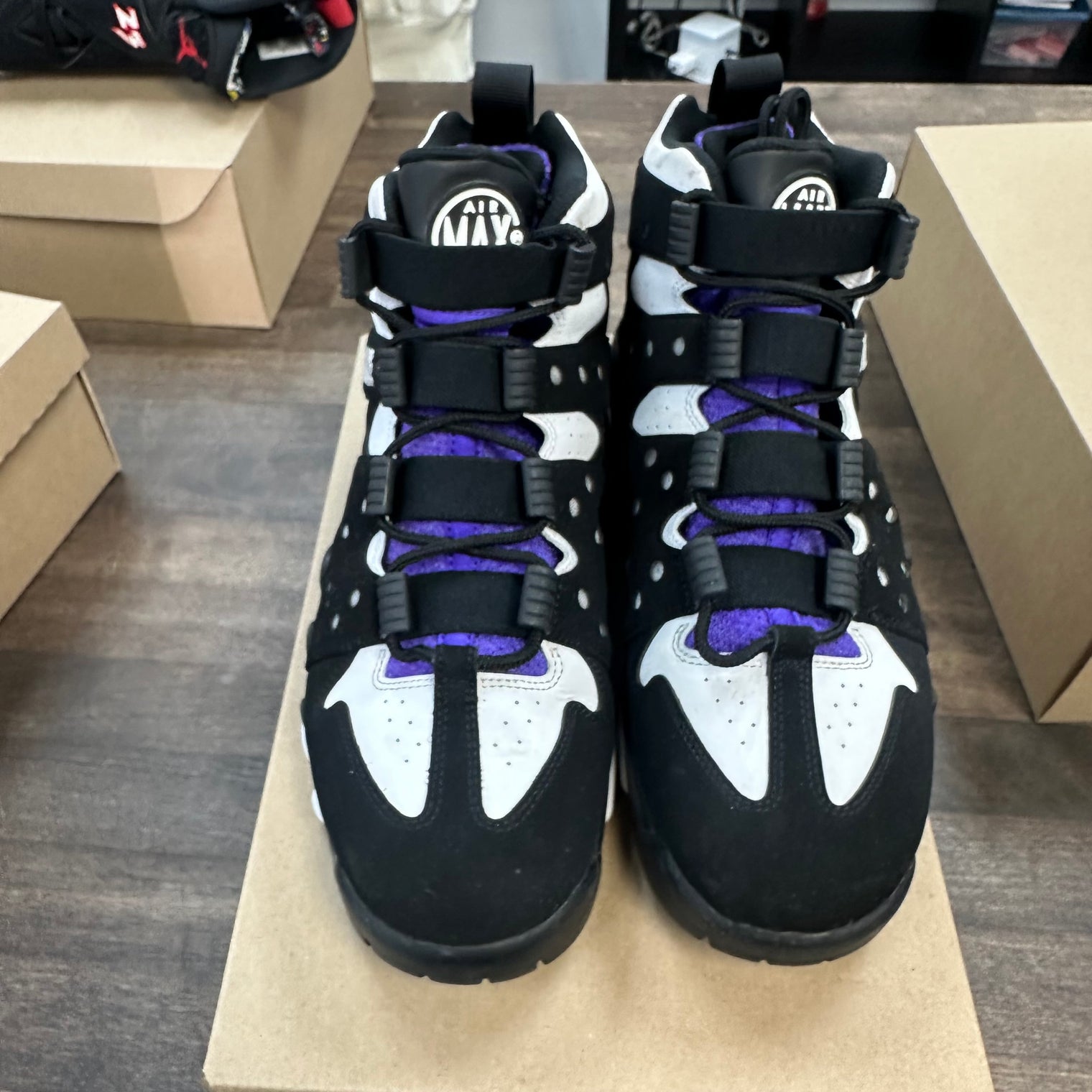 CB 94 Air Max 2 Black White Purple (2023) (USED, No Box)