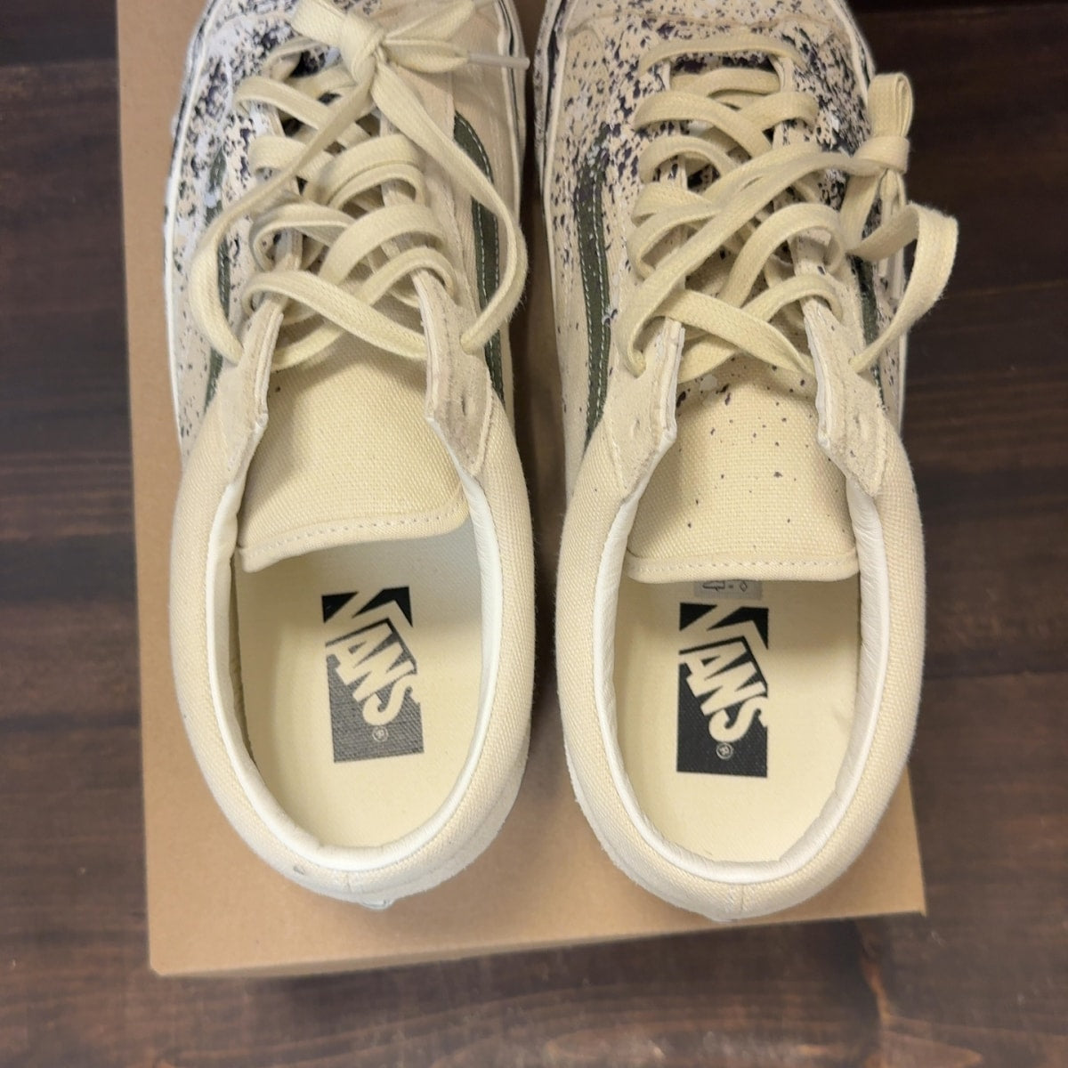 Vans Premium Old Skool 36 Paint Splatter Turtledove Size 11.5 (Pre-Owned) - Image 5