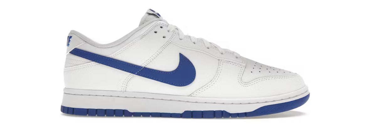 Nike Dunk Low White Hyper Royal