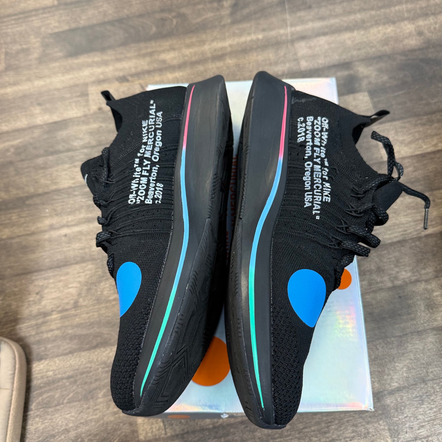 Off-White Zoom Fly Mercurial Black (USED)