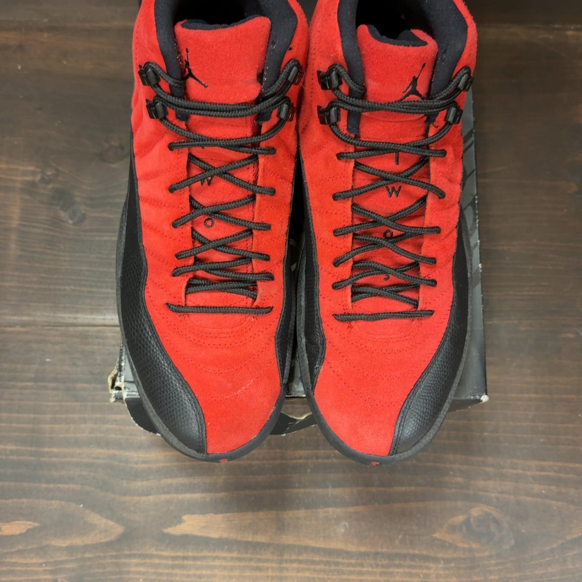 Jordan 12 Retro Reverse Flu Game Size 10.5 (Pre-Owned) - Image 3