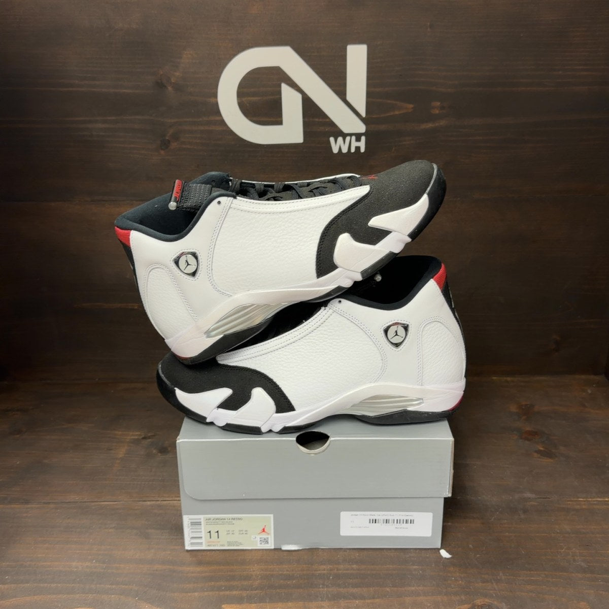 Jordan 14 Retro Black Toe (2024) - Image 1