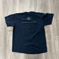 Supreme Made Possible With Your Support Tee Navy (Used)