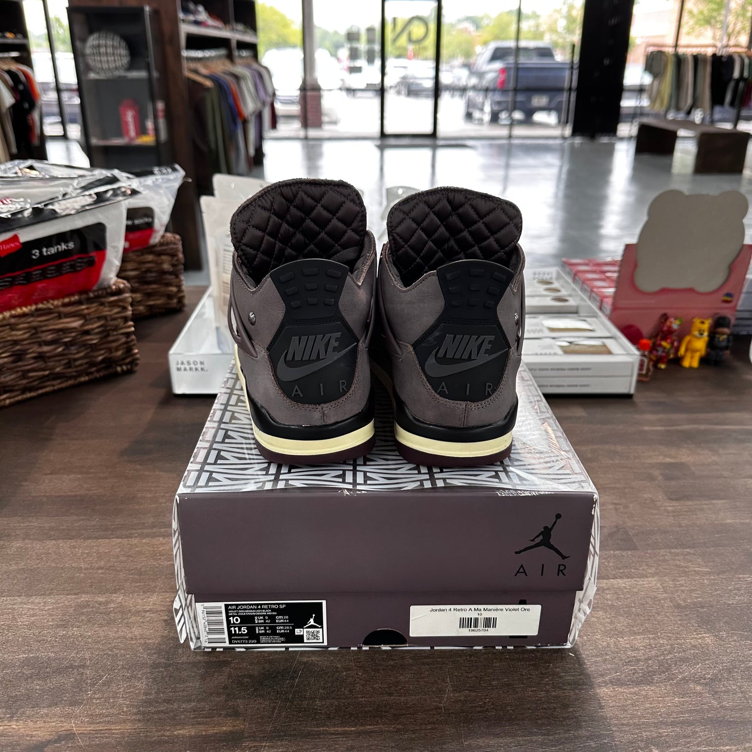 Violet Ore A Ma Maniere Jordan 4 (USED)