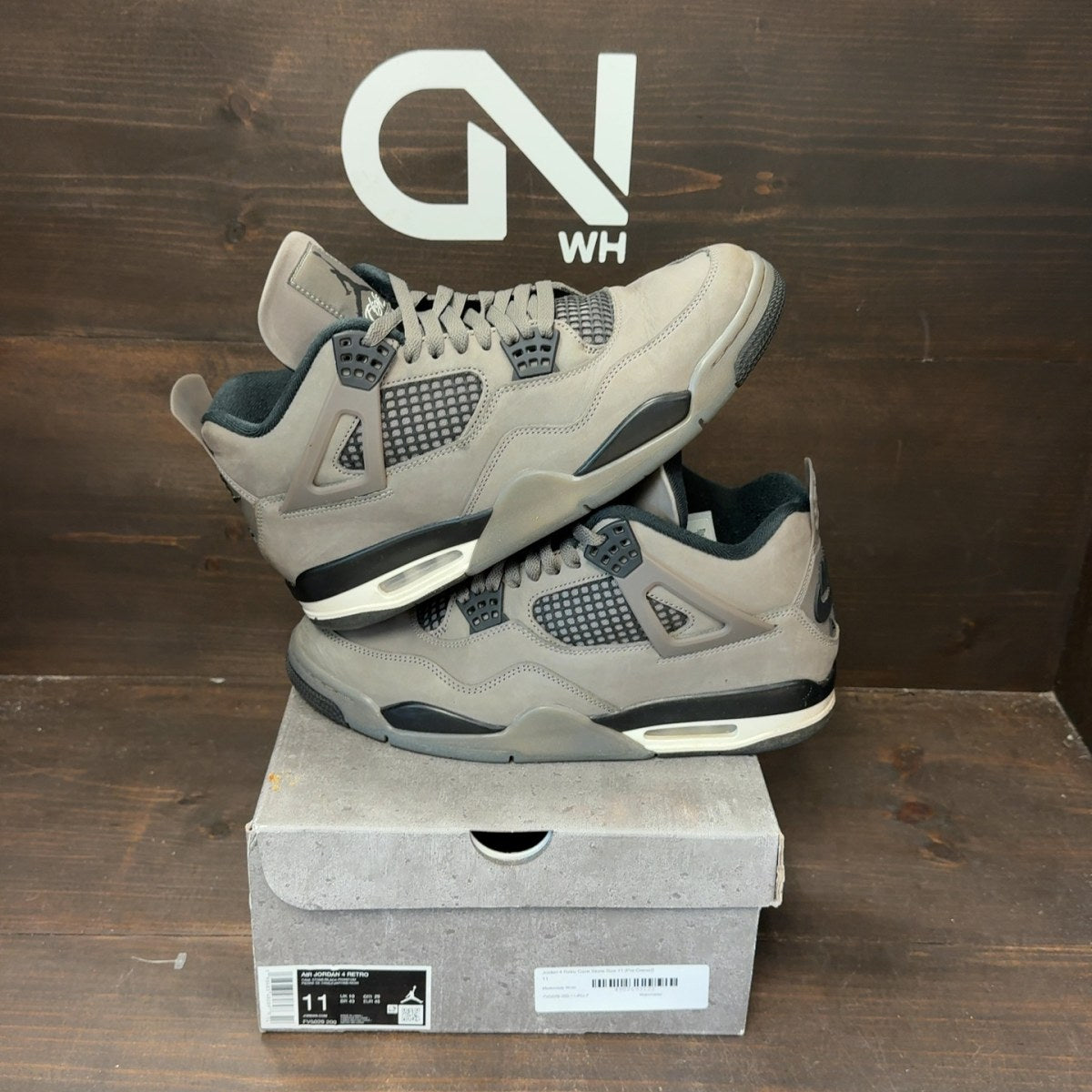 Jordan 4 Retro Cave Stone - Image 1