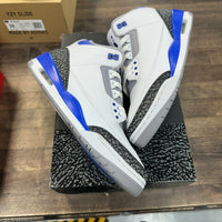 Racer Blue Jordan 3 (USED)