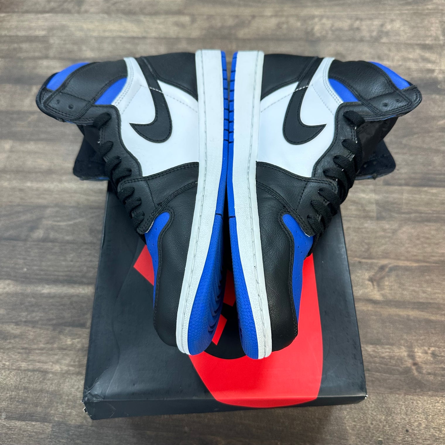 Royal Toe Jordan 1 High (USED)