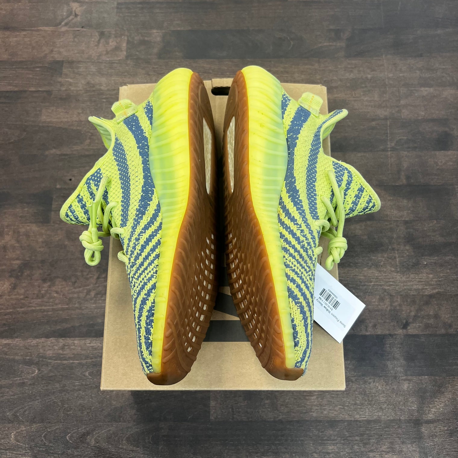 Semi Frozen Yellow Yeezy 350 (USED)
