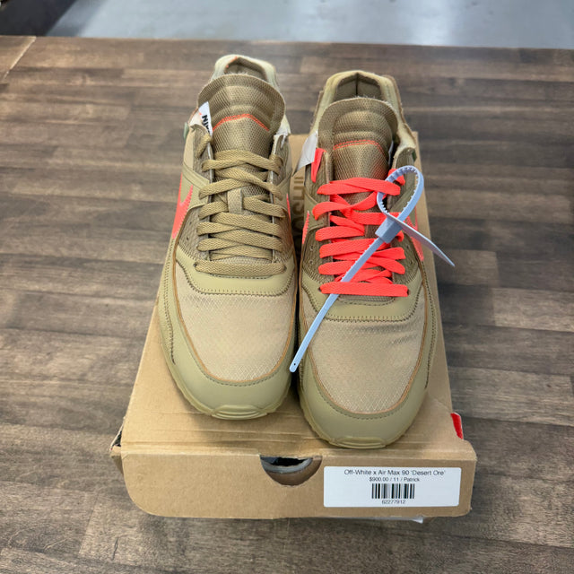 Off-White Desert Ore Nike Air Max 90 (USED)