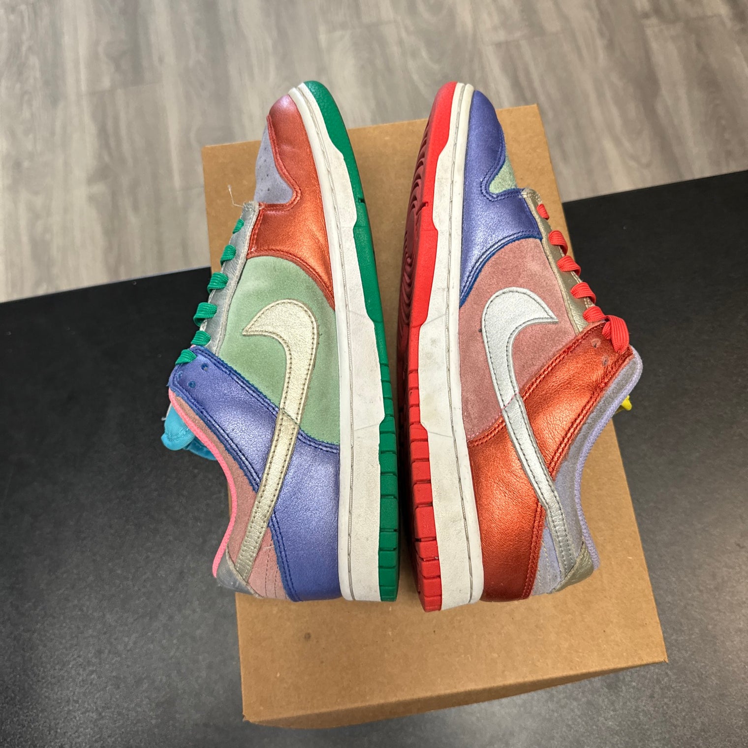 (W) Sunset Pulse Nike Dunk Low (USED;NO BOX)