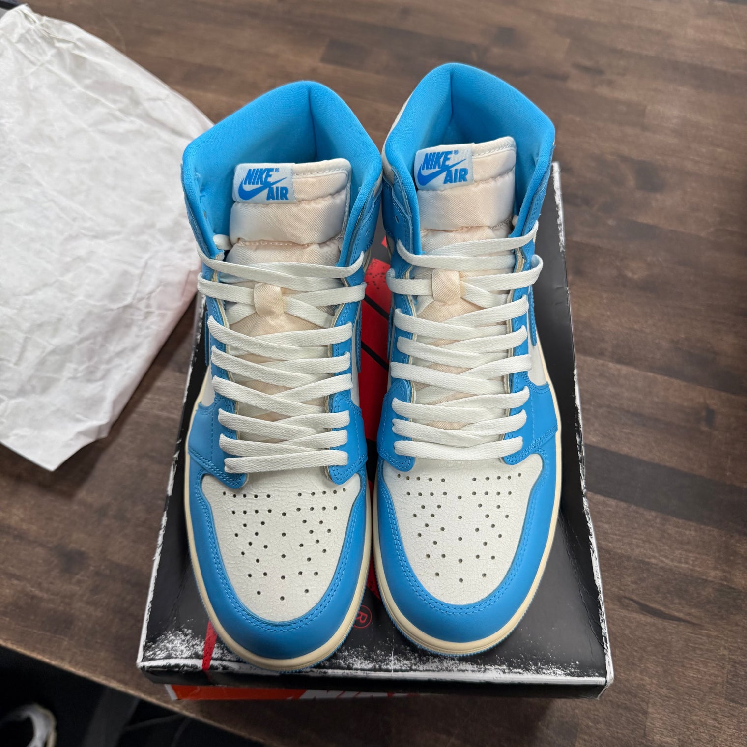 UNC Reimagined Jordan 1 High (USED)