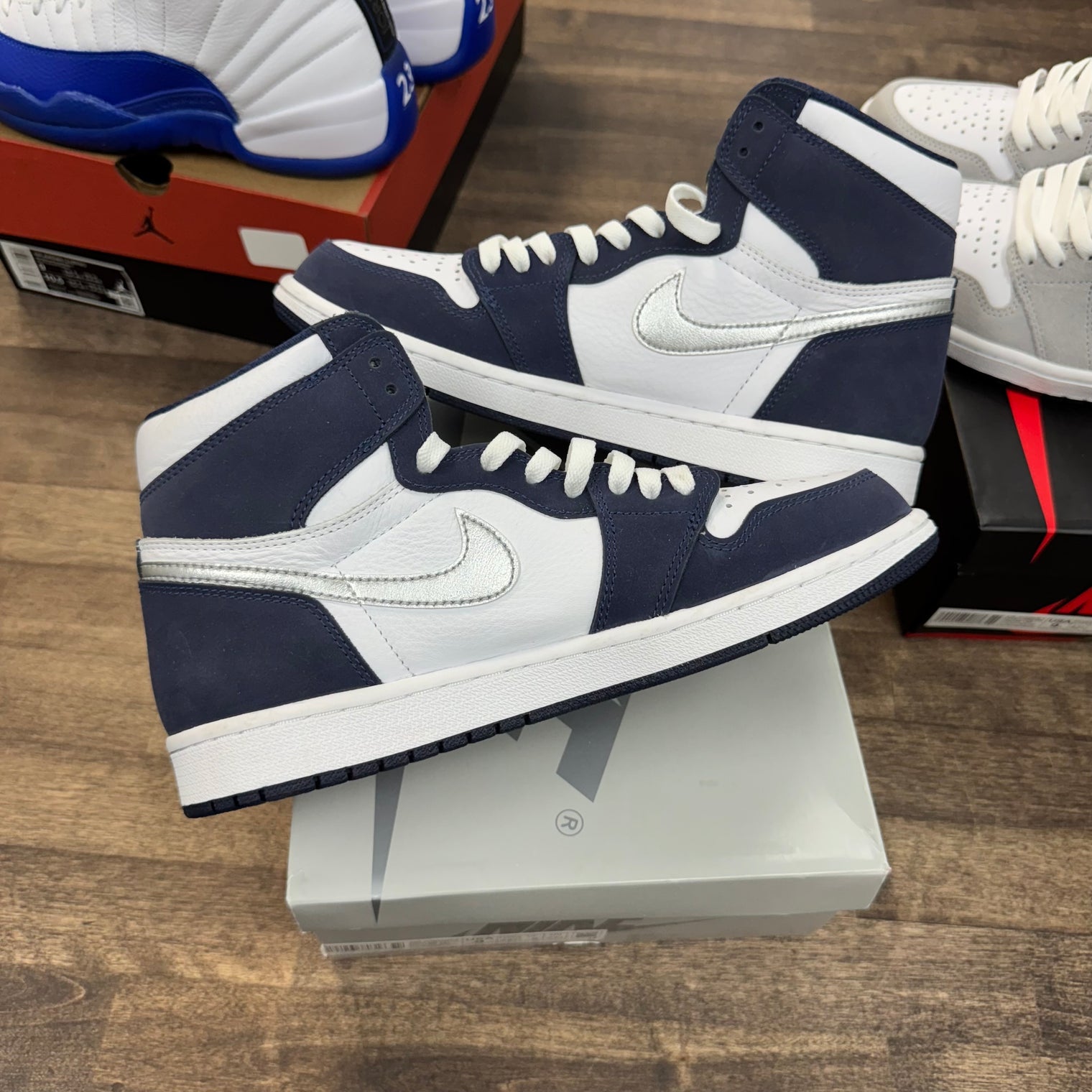 Midnight Navy COJP Jordan 1 High (USED)
