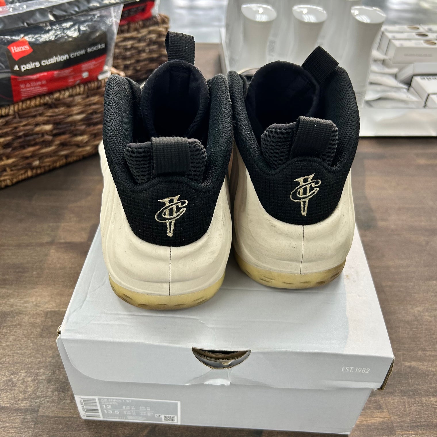 Light Orewood Foamposite One (USED, Replacement Box)