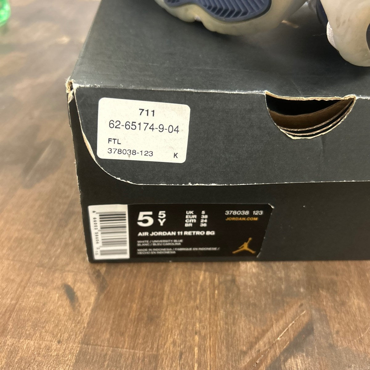 Jordan 11 Retro UNC Win Like 82 (GS) - Image 6