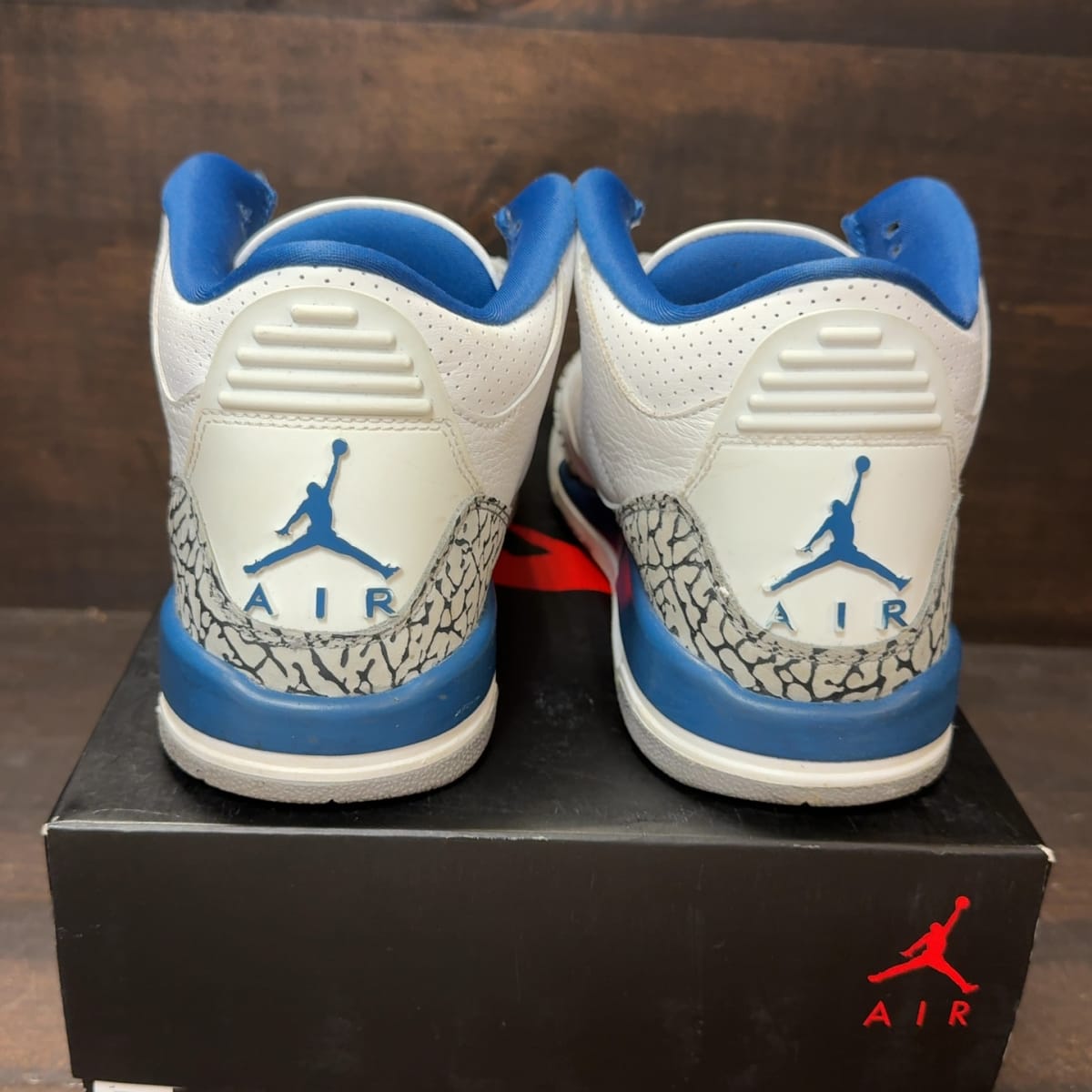 Jordan 3 Retro Wizards (GS) Size 6.5Y (Pre-Owned) - aux