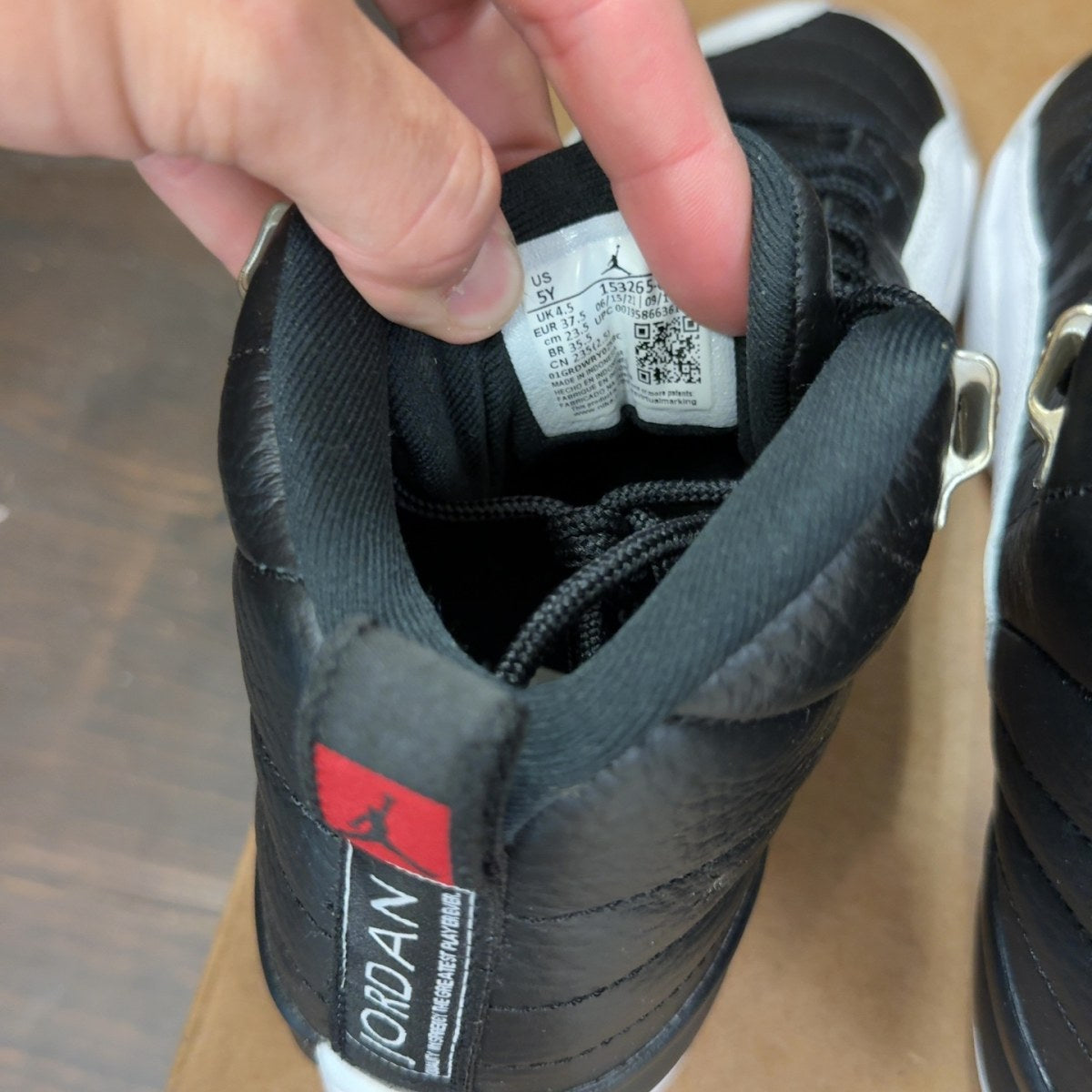 Jordan 12 Retro Playoffs (2022) (GS) Size 5Y (Pre-Owned) - Image 7
