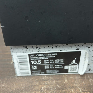 Jordan 4 Retro Red Thunder Size 10.5 (Pre-Owned)