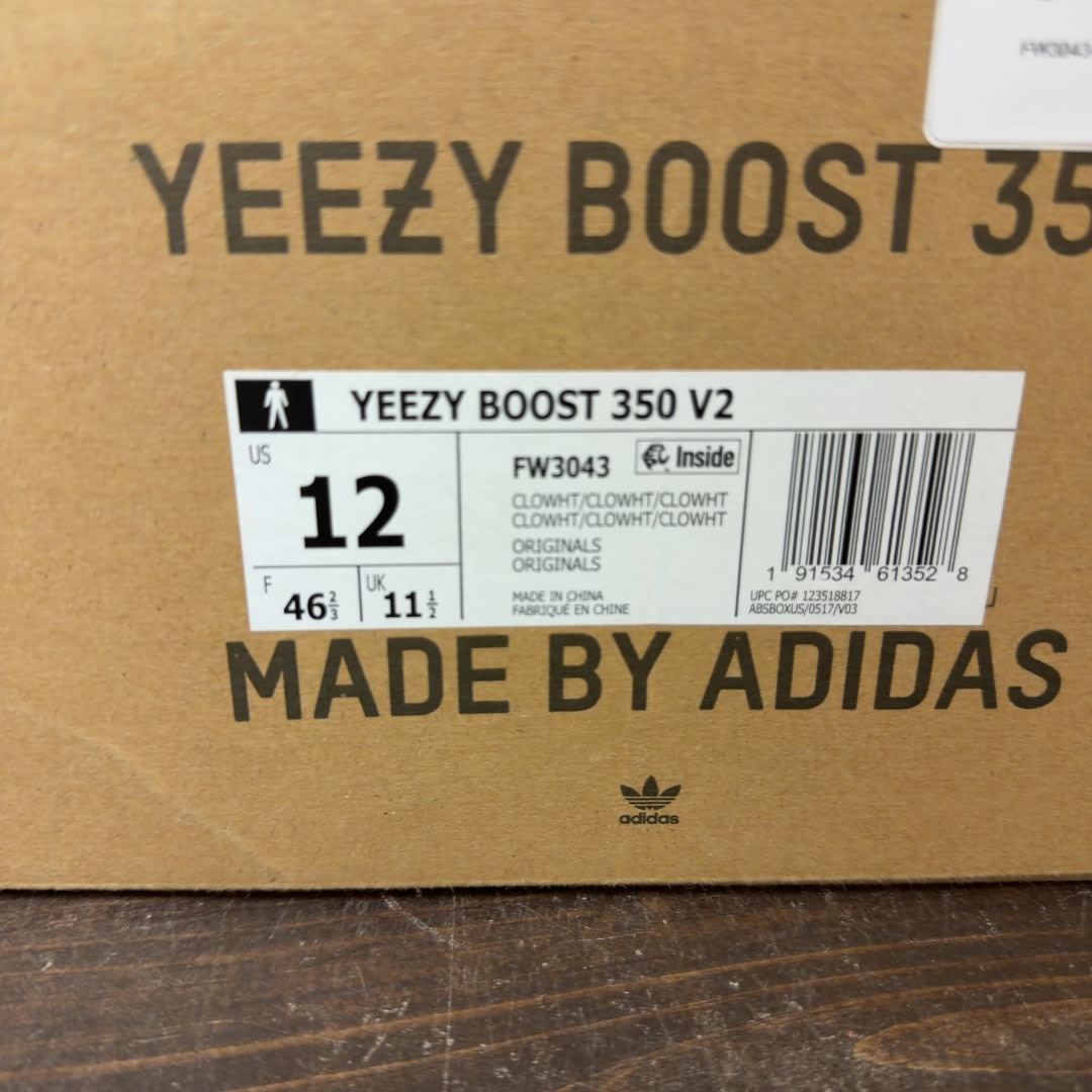 adidas Yeezy Boost 350 V2 Cloud White (Non-Reflective) - Image 7