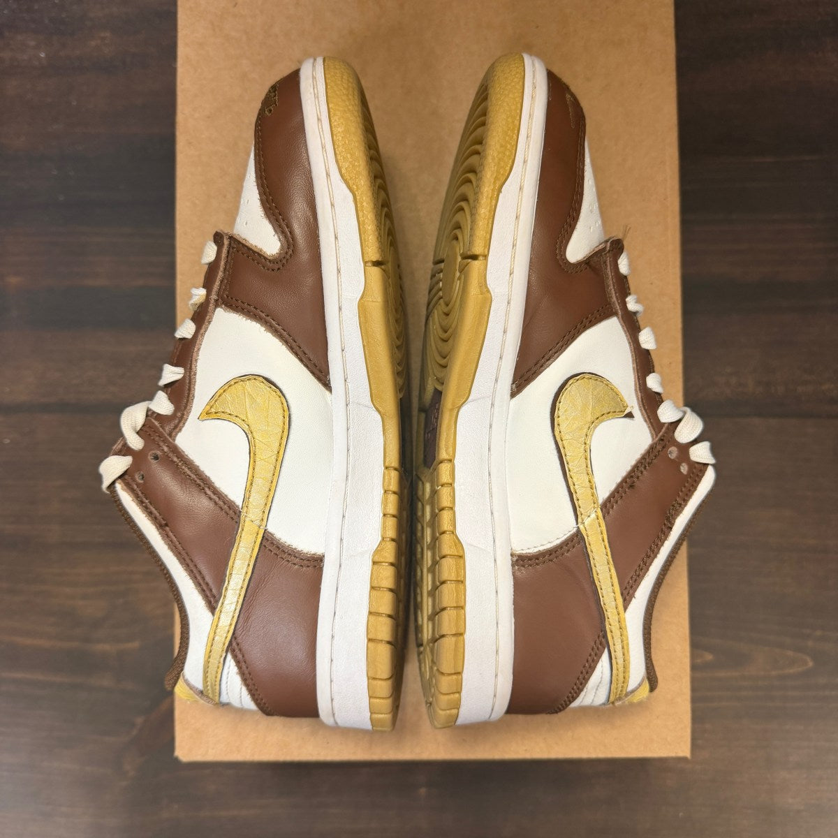 Nike Dunk Low Cacao Wow Gold (GS) Size 5Y (Pre-Owned) - Image 6