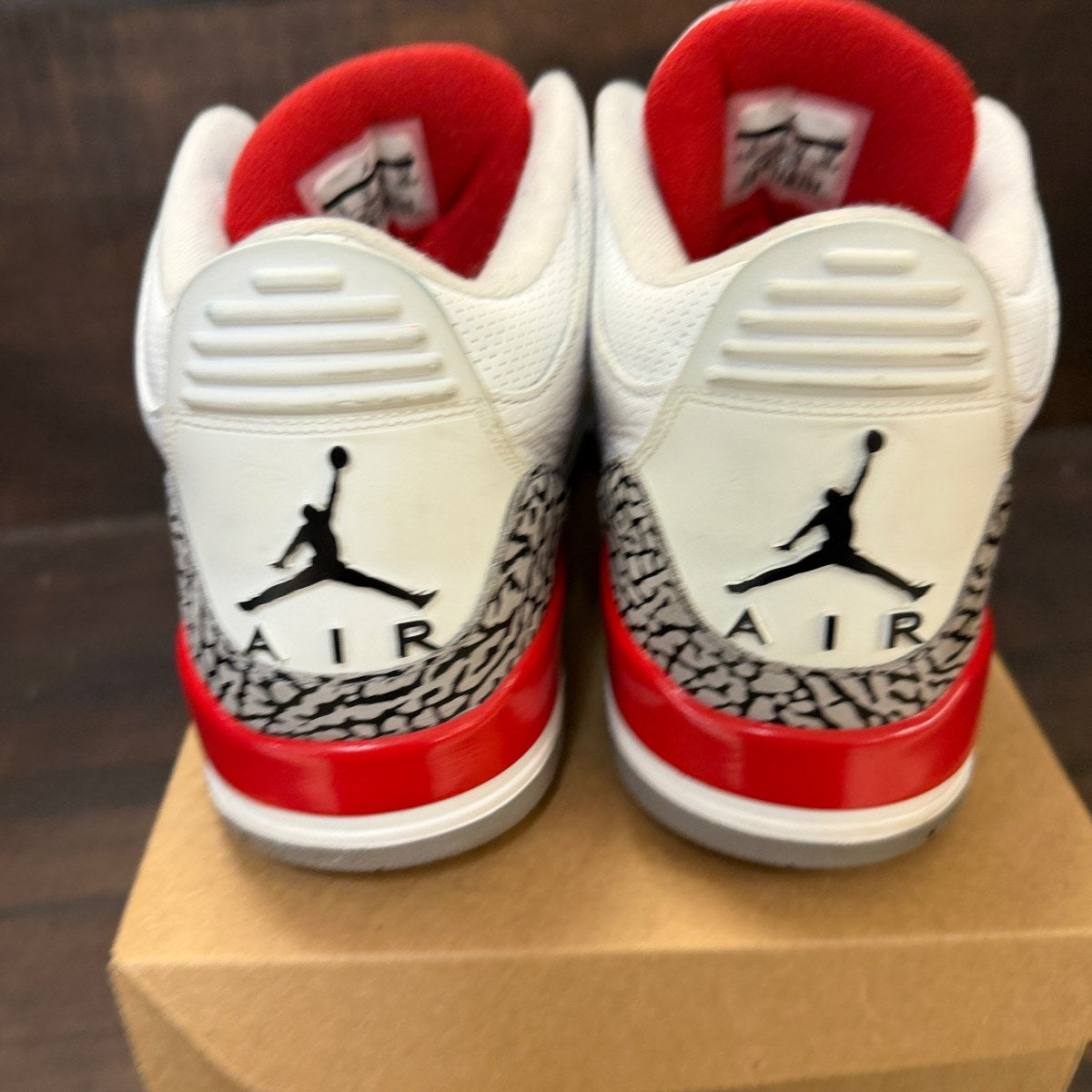 Jordan 3 Retro Hall of Fame Size 12 (Pre-Owned) - Image 4