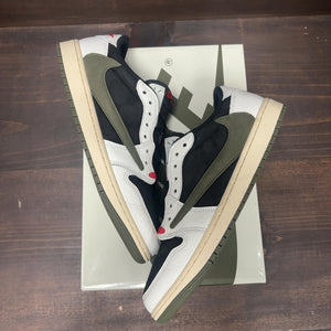 Jordan 1 Retro Low OG SP Travis Scott Olive (Women's) - Image 2