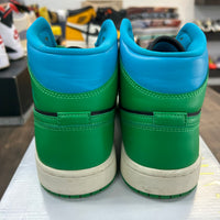 Lucky Green Aquatone Jordan 1 Mid (W) (USED, No Lid)