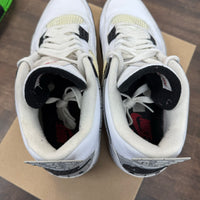 White Cement Jordan 4 (USED, No Box)