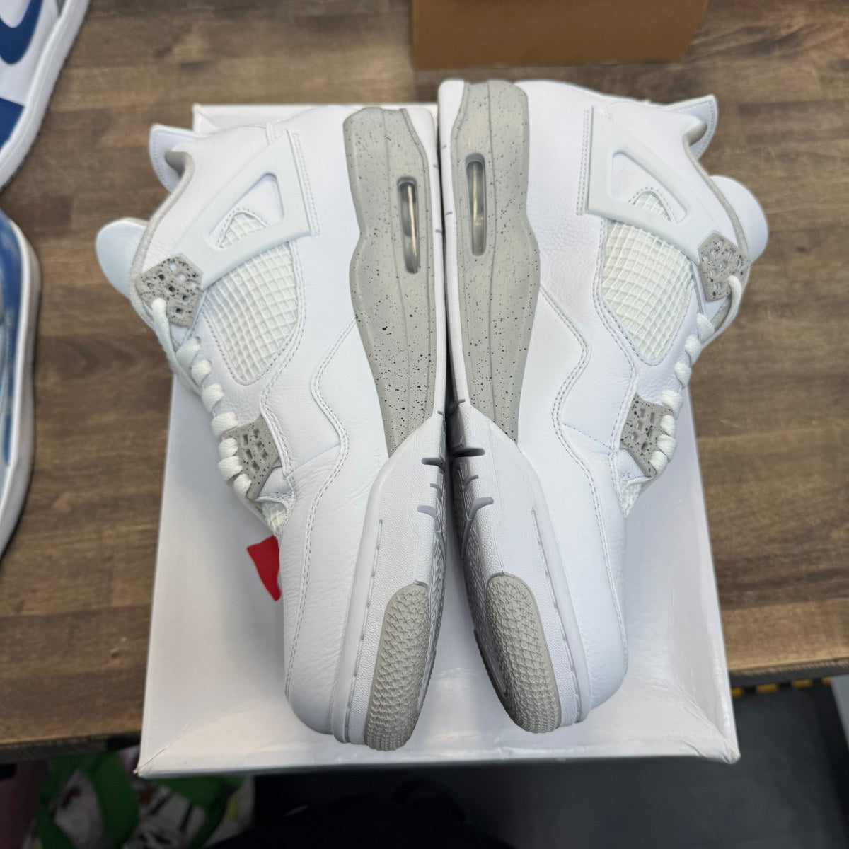 Jordan 4 Retro White Oreo (2021) Size 13 (Pre-Owned) - Image 3