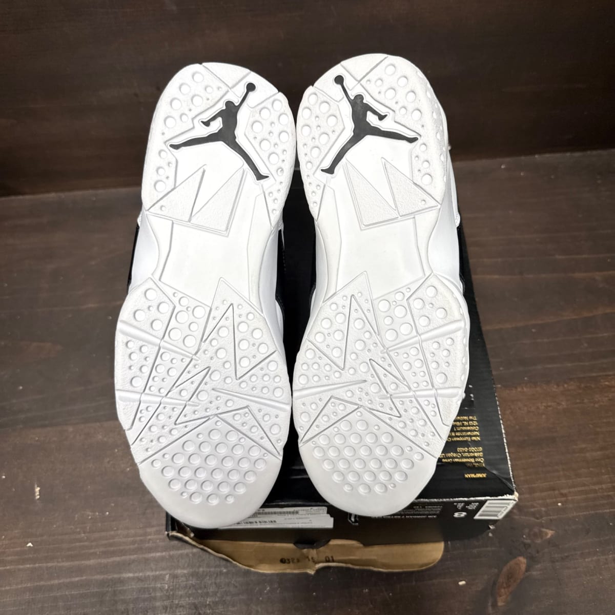 Jordan 7 Retro Championship Pack Champagne Size 8 - box