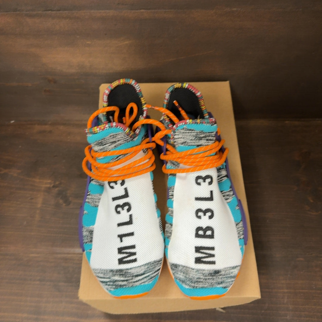 adidas NMD Hu Pharrell Solar Pack Orange Size 9 (Pre-Owned) - Image 3