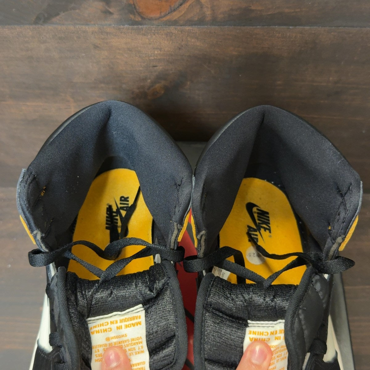 Jordan 1 Retro High OG Taxi Size 13 (Pre-Owned) - Image 4