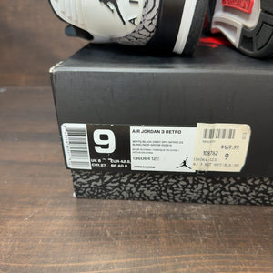 Jordan 3 Retro Infrared 23 Size 9 (Pre-Owned)