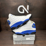 Jordan 13 Retro White Hyper Royal Black - Image 1