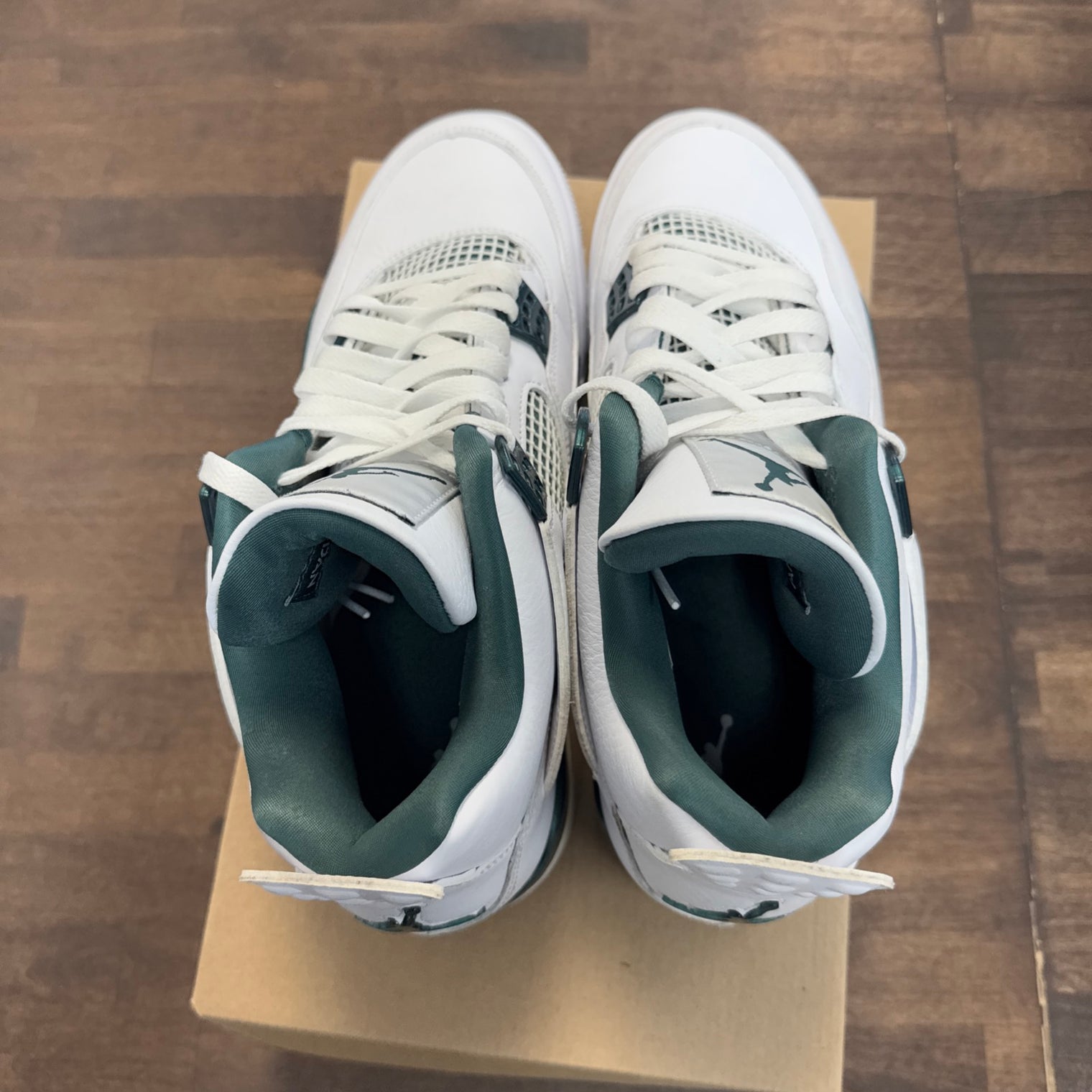 Oxidized Green Jordan 4 (USED, No Box)