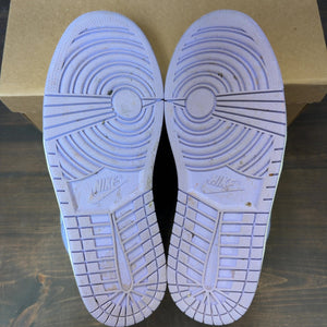 Jordan 1 Mid Purple Aqua Size 9 (Pre-Owned) - Image 6
