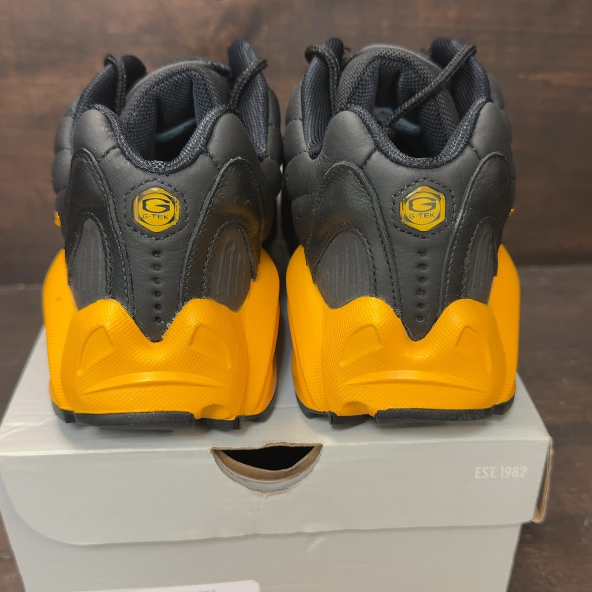 Nike Hot Step Air Terra Drake NOCTA Black Yellow Size 9 - aux