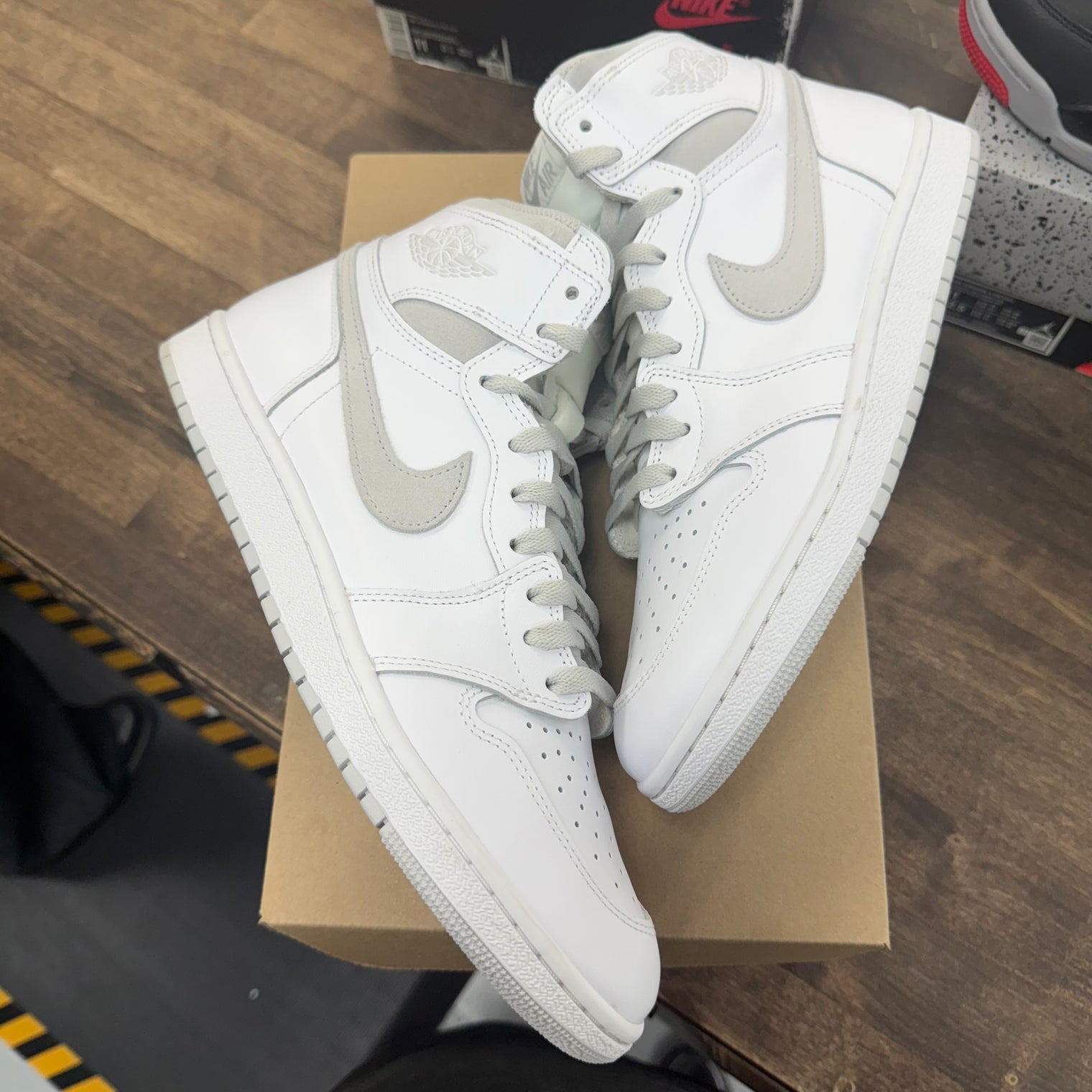 Neutral Grey Jordan 1 High 85 (USED, No Box)
