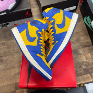 Jordan 1 Retro High OG Reverse Laney (Women's) Size 11.5W (Pre-Owned) - Image 1